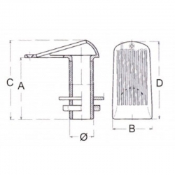 Entrée de mer en bronze - Guidi 2