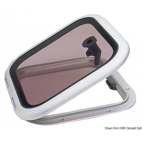 Trou d'homme Low Profile 30 avec bras - Lewmar