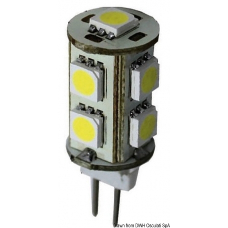 Ampoule SMD LED douille G4 pour spots - Osculati