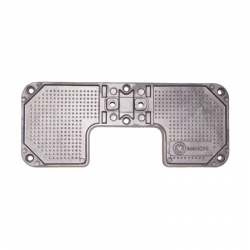 Plaque de poupe en aluminium anodisé