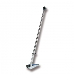 Mât de drapeau en acier inoxydable