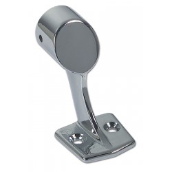 Embout en laiton chromé pour main courante Ø mm.22