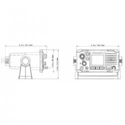 Radio VHF marine fixe Link-6 - Lowrance 2