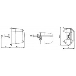 Essuie-glace de carénage étanche à l'eau - angle de réglage 90° à 110 2