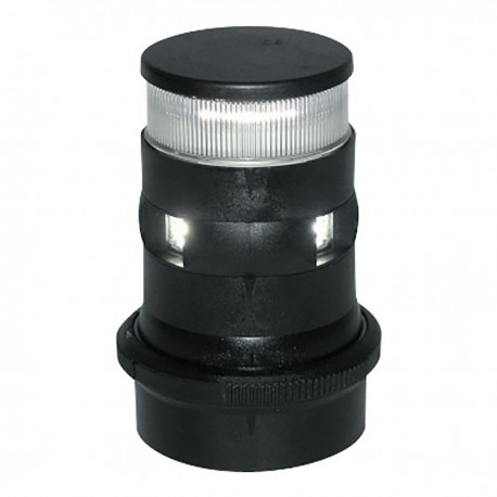 Feu de signalisation à LEDs en polycarbonate Aqua Signal Série 34 - Tricolore Fonda