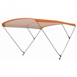 Store sport 3 arches, tube inox Ø 20 mm, hauteur 115 cm. - Nettuno Marine Equipment