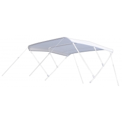 Auvent Bimini 3 arches - Tessilmare, hauteur 110 cm. - Tessilmare