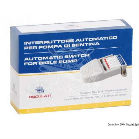 Disjoncteur ultra plat pour les pompes de cale