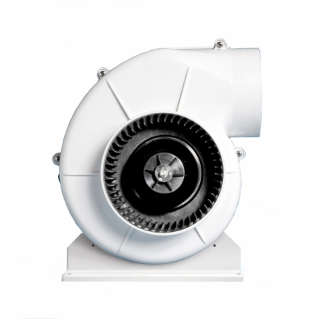 Unité d'aspiration centrifuge en ABS Fixation sur support blanc - Approuvé par RINA et conforme à la norme ISO 8846