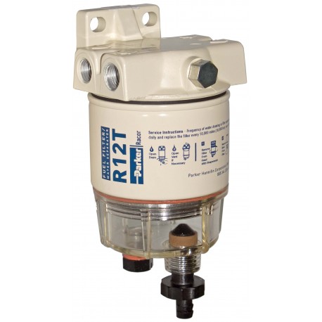Filtre séparateur mod. 120A - eau/diesel Série RACOR SPIN-ON