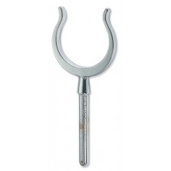 Marche en laiton chromé pour les patines