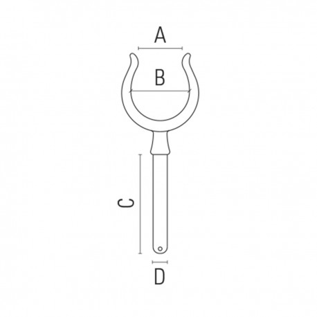 Marche en laiton chromé pour les patines