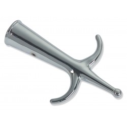 Crochet double en laiton chromé pour un demi-marin