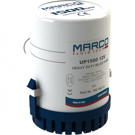 Pompe de cale MARCO UP1500 24 V 95 L/min