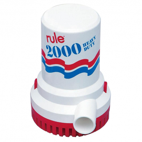 Pompe de cale RULE 2000 12 V 126.67 L/min