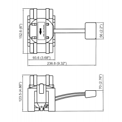 Autoclave manuel à pied TMC 12 L/min 2