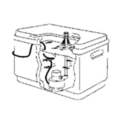 Pompe d'aération TMC 12 V 50,47 L/min 2
