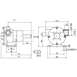 ANCOR PM35 pompe auto-amorçante pour le refroidissement des moteurs 2