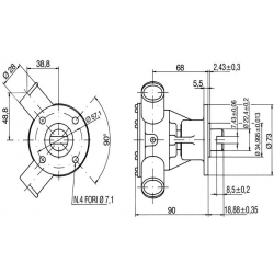 ANCOR ST149 pompe auto-amorçante pour le refroidissement du moteur 2