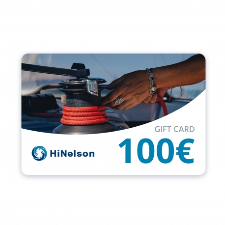 Carte-cadeau HiNelson de 100 € - Bon d'achat d'accessoires nautiques