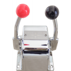 Boîtier de commande à deux leviers en laiton 2