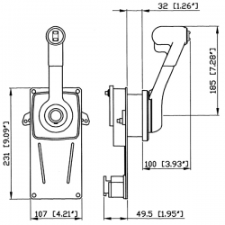B184 Boîtier de commande des garnitures - Ultraflex 2