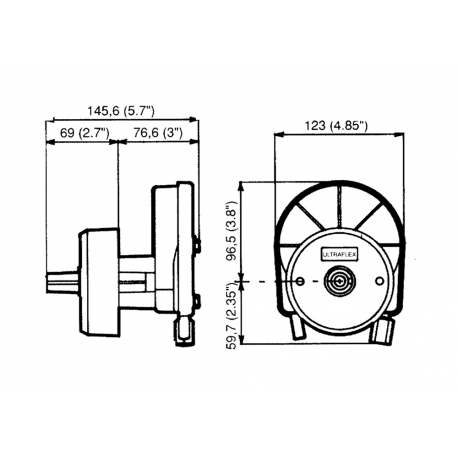 Ensemble de direction T67 - Ultraflex
