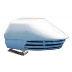 Trompette ABS blanche 12 V avec support en acier inoxydable