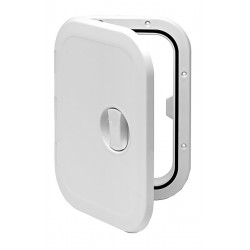 Porte d'inspection praticable avec ouverture à 180° ou ouverture complète avec porte amovible