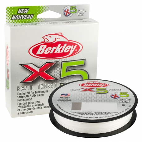 Berkley X5 Tresse 0.08MM tressée 150M CRYL