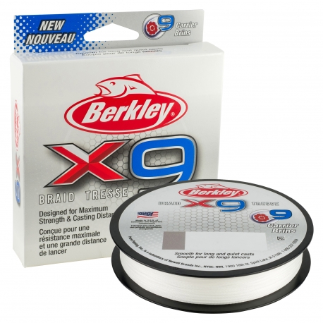 Berkley X9 Tresse 0.25MM tressée 150M CRYL