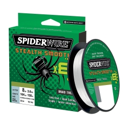 SpiderWire Stealth Smooth 8 Tresse 0.19MM tressée 300M TRNS