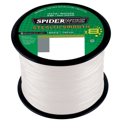 SpiderWire Stealth Smooth 8 Tresse 0.33MM tressée 2000M TRNS