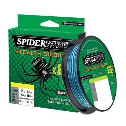 SpiderWire Stealth Smooth 8 Braid 0,13 MM tressé 300 M BLCAM