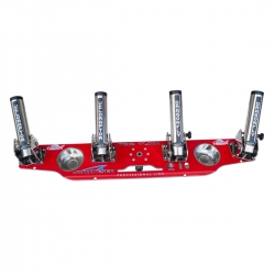 Pour thon + quatre porte-cannes Dragonfly avec base encastrée - Mer de Jonian