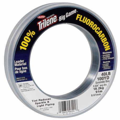 Berkley Trilene Big Game 0.61MM Fluorocarbon Leaders 91M