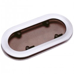 Lucarne à ouverture semi-elliptique en alliage léger anodisé