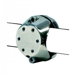 Support à pince en acier inoxydable AISI 316 pour la fixation d'accessoires sur les balcons ou les arceaux. 2