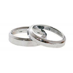 Cadre chromé pour la ligne de vue