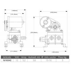 Kit de remplacement de soupape/diaphragme de pompe 2