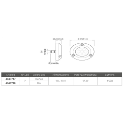 Lumière sous-marine Challenger 15 sp 2