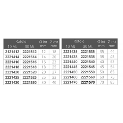 Tuyau spiralé en rouleaux de 30 m 2