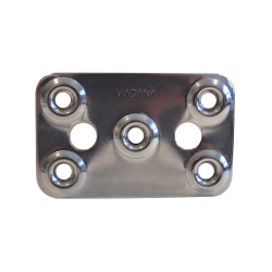 Plaque de ceinture fixe mm. 62x40