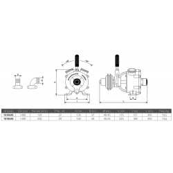 Pompe nautique 40 f 2