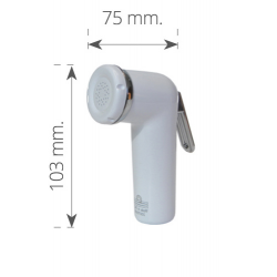 Douche abs chromée 2