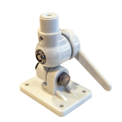 Base en abs à double articulation avec œillet