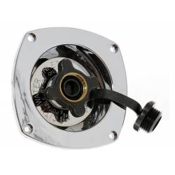 Régulateur de pression chromé