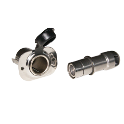 Prise allume-cigare et fiche avec lumière