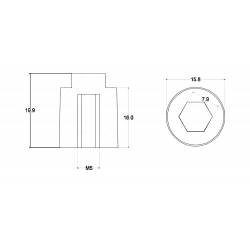 Barotto pour moteurs yamaha 300/350 cv 4t 1132R 2
