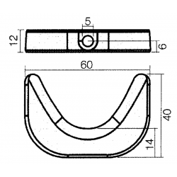 Plaque pour moteurs izmir 8cv/naxos 15cv 2